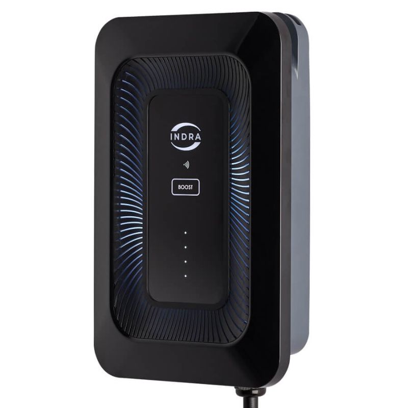 Indra Smart LUX™ 7KW Black Tethered 6m