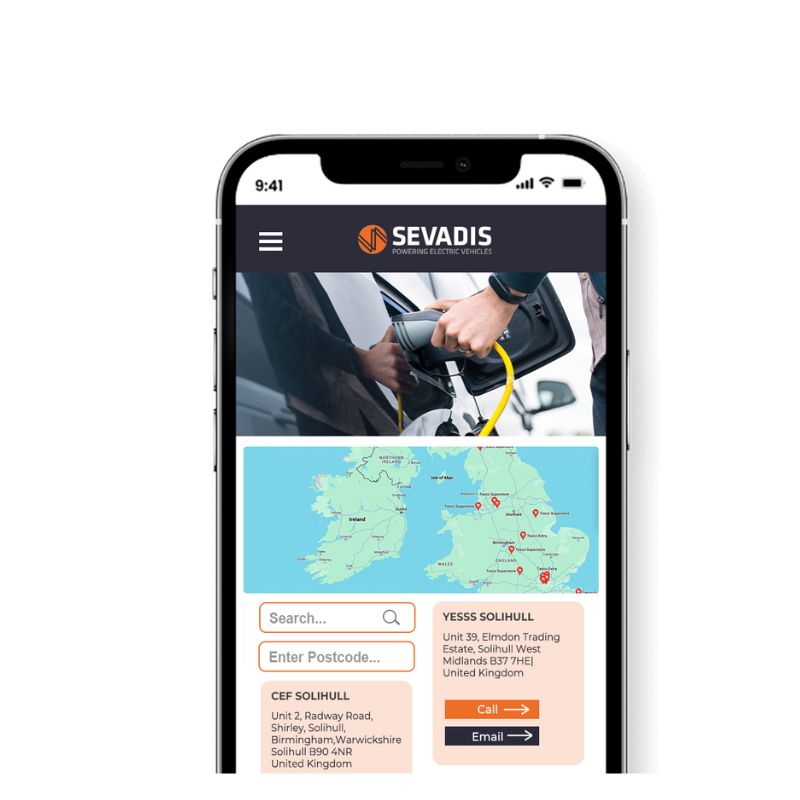 Sevadis MaxiCharger AC LCD 3 Phase 4G 22kW with LCD / Mid Meter