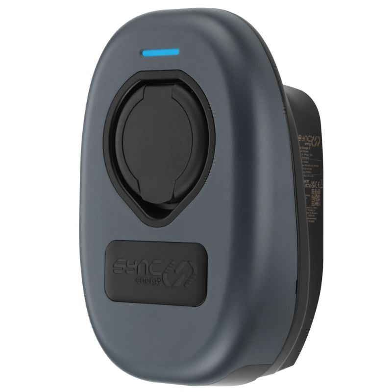 Sync Energy 7kw Type 2 EV Charger Black