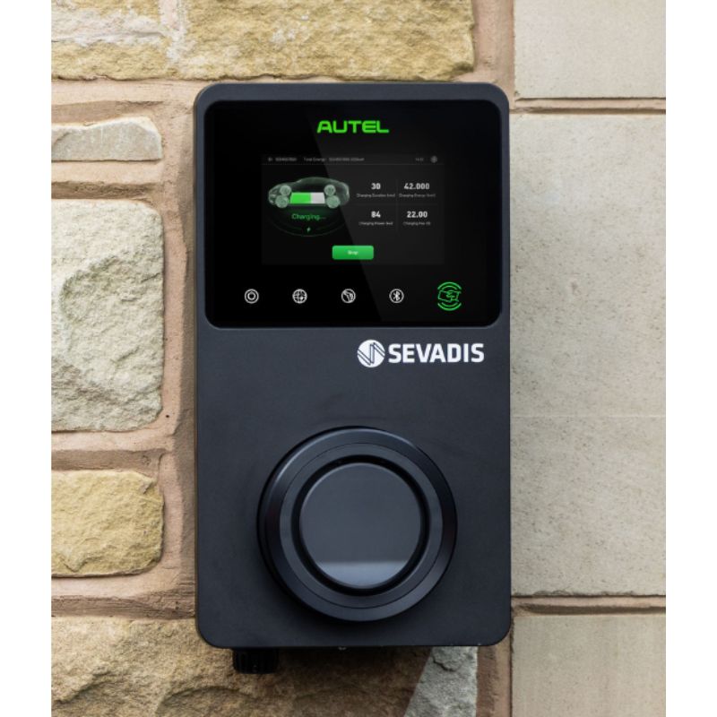 Sevadis MaxiCharger AC LCD 3 Phase 4G 22kW with LCD / Mid Meter