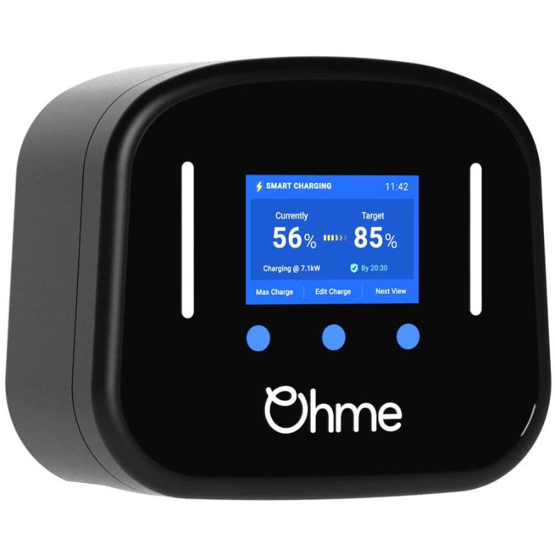 OHME HOME PRO 7KW TYPE 2 TETHERED CHARGER 5M